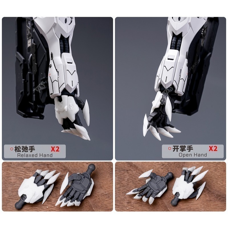 【Max模型小站】TAS沉迷者 MG天狼座 巴巴托斯 3D改件 造型手 模型細節改造-細節圖4