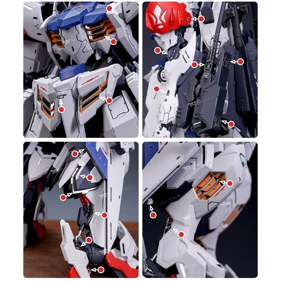 【Max模型小站】TAS沉迷者 MG天狼座 巴巴托斯 高精度蝕刻片 附背膠模型改造-細節圖6