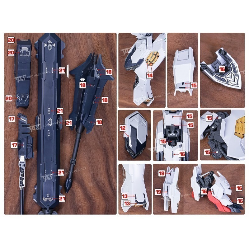 【Max模型小站】TAS沉迷者 MG天狼座 巴巴托斯 高精度蝕刻片 附背膠模型改造-細節圖8