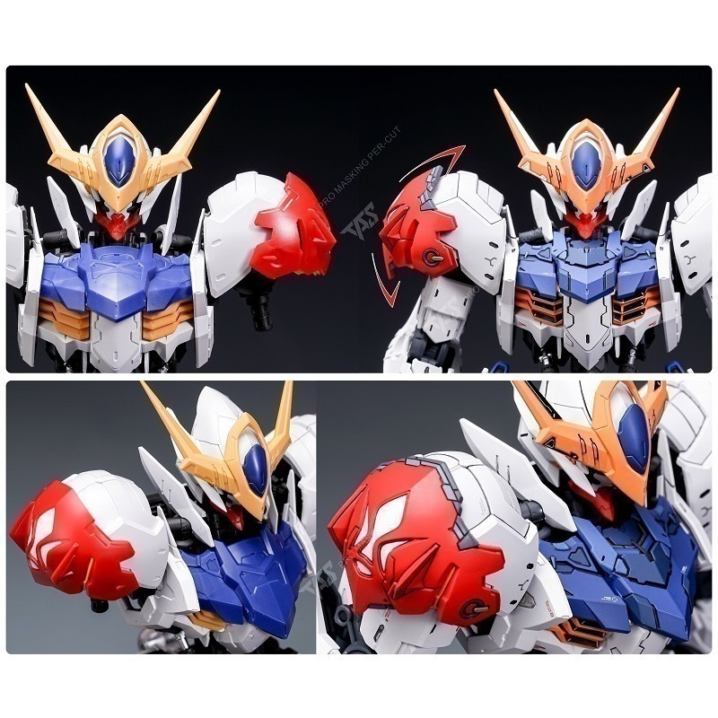 【Max模型小站】TAS沉迷者 MG 巴巴托斯天狼座 改件 肩甲胸口加高液壓 改造補品-細節圖2