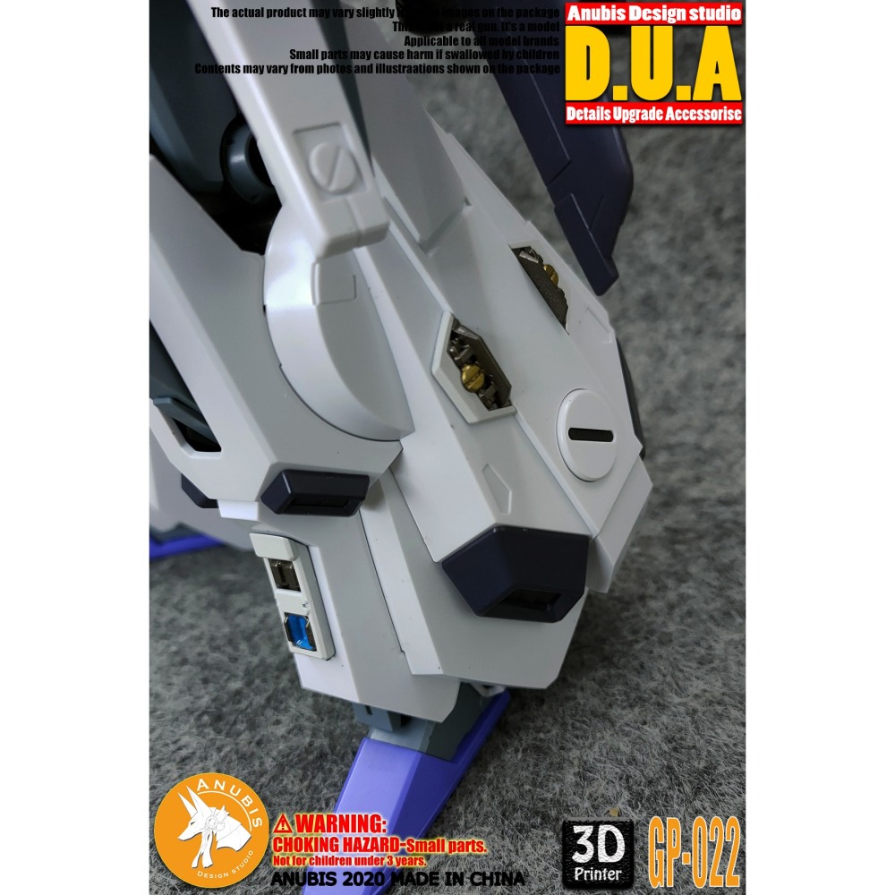 【Max模型小站】ANUBIS 阿努比斯 GP022 MG KA卡版 FAZZ 全裝甲ZZ 細節改件-細節圖6