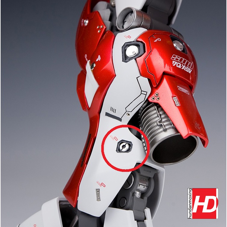 【Max模型小站】HD 鋼彈模型 金屬改件 關節螺釘 重裝甲螺釘 一字平頭 5 / 6mm-細節圖4