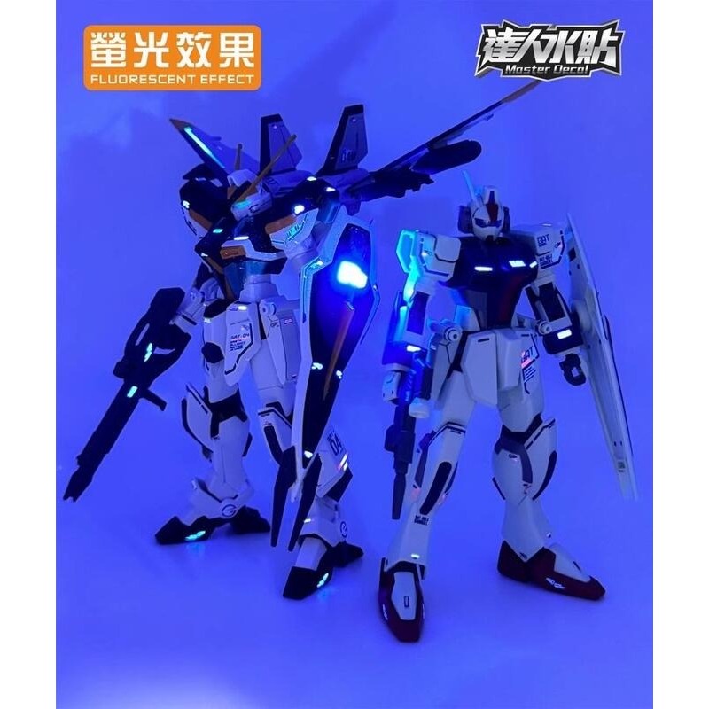 【Max模型小站】達人 (H030) HGUC 1/144 O.M.N.I.溫達姆+短劍量產型(2in1).螢光水貼-細節圖8