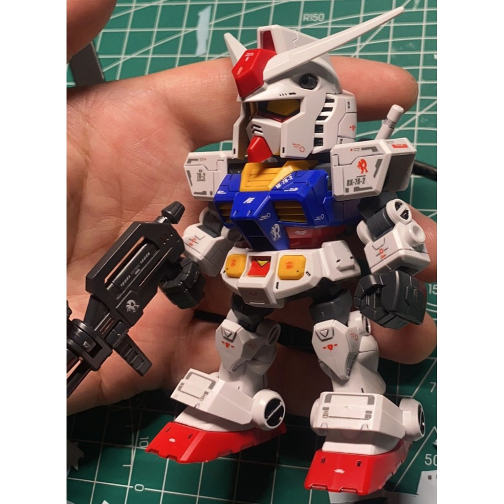 【Max模型小站】星域 SD RX-78-2 Q版元祖 螢光水貼-細節圖3