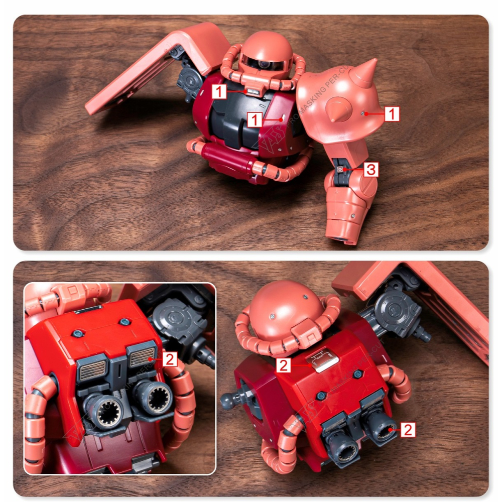 【Max模型小站】TAS沉迷者 薩克Ver2.0 專用高精度蝕刻片 模型改造加細節-細節圖3