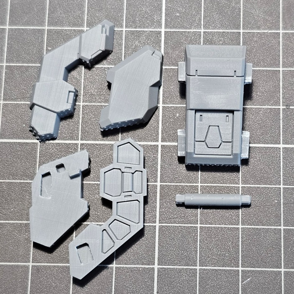 【Max模型小站】漫漫模玩 MG 1/100 牛鋼彈 卡牛 噴口 肩膀 細節改造補品-細節圖5