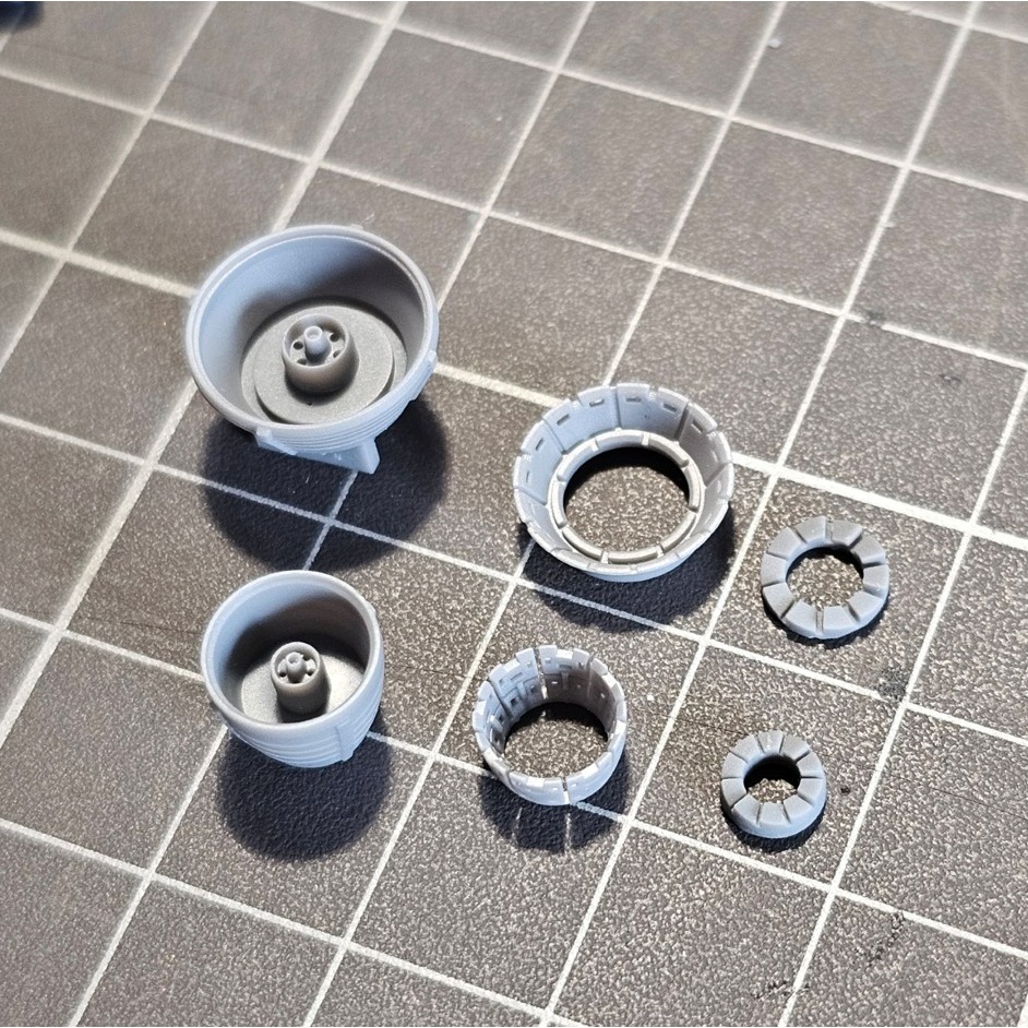 【Max模型小站】漫漫模玩 MG 1/100 牛鋼彈 卡牛 噴口 肩膀 細節改造補品-細節圖8