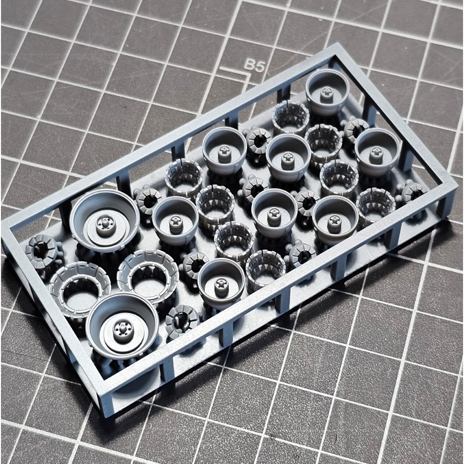 【Max模型小站】漫漫模玩 MG 1/100 牛鋼彈 卡牛 噴口 肩膀 細節改造補品-規格圖9