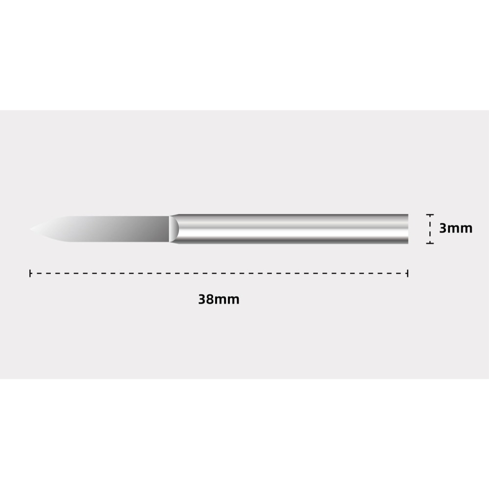 【Max模型小站】懶懶同學 鎢鋼三角刮刀 鋼彈戰錘軍事模型GK 作工具-細節圖5