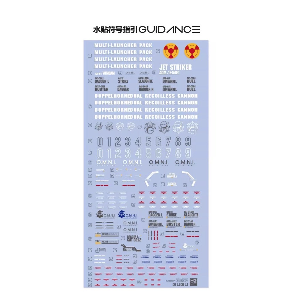 【Max模型小站】GUGU HGCE SEED 温達姆+短劍量產型擴展配件(2in1).高清水貼-細節圖2