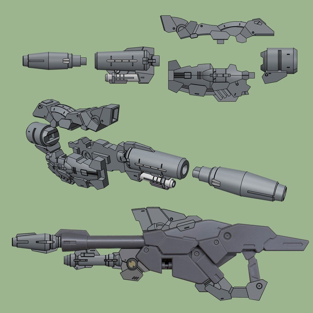 【Max模型小站】菲尼克斯 A-05 水星的魔女 風暴海因德里 武裝强化武器改件-細節圖4