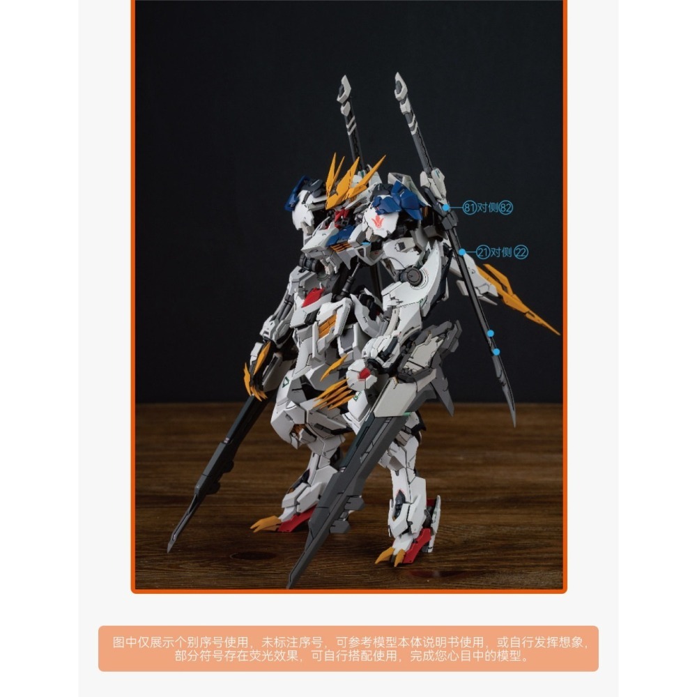 【Max模型小站】GUGU MG 1/100 巴巴托斯 狼王 沃爾夫 GK樣式 水貼-細節圖6