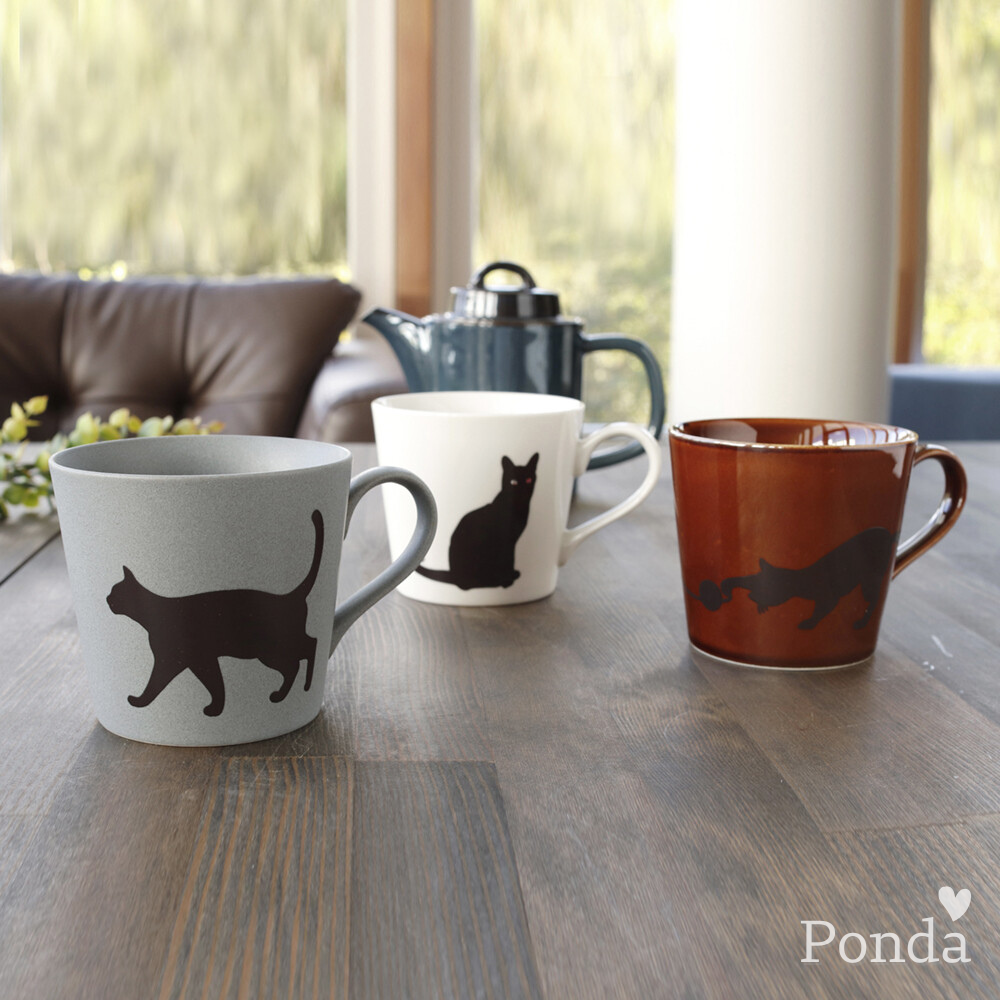 [現貨] 日本製 MARUMO TAKAGI 高木陶器 貓 溫感變色馬克杯 美濃燒 送禮 禮物 禮品-細節圖5