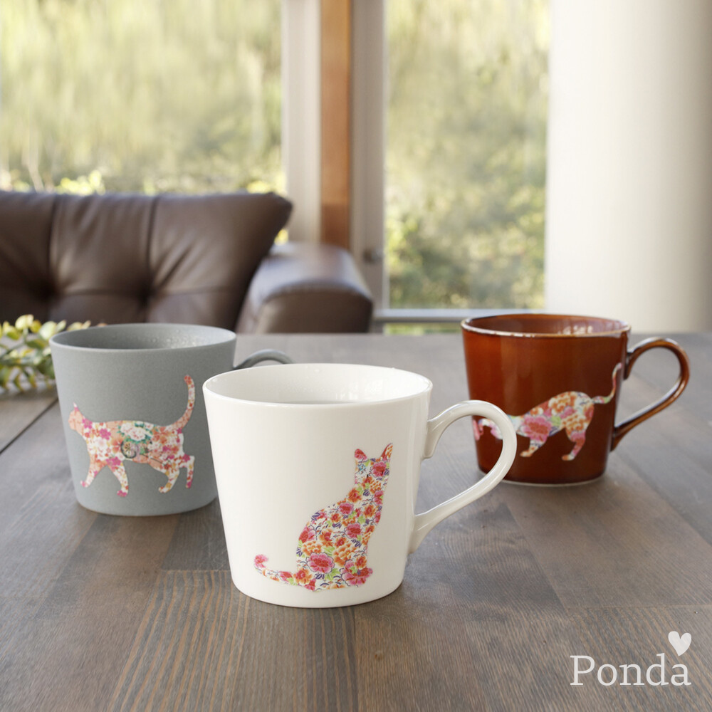 [現貨] 日本製 MARUMO TAKAGI 高木陶器 貓 溫感變色馬克杯 美濃燒 送禮 禮物 禮品-細節圖6