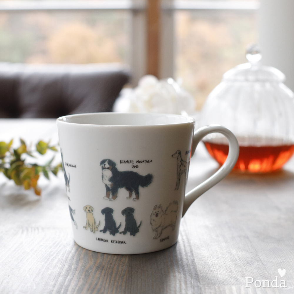 [現貨] 日本製 MARUMO TAKAGI 高木陶器 狗 溫感變色 馬克杯 美濃燒 杯子 茶杯 送禮 禮物 禮品-細節圖7