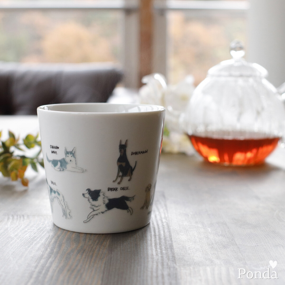 [現貨] 日本製 MARUMO TAKAGI 高木陶器 狗 溫感變色 馬克杯 美濃燒 杯子 茶杯 送禮 禮物 禮品-細節圖8