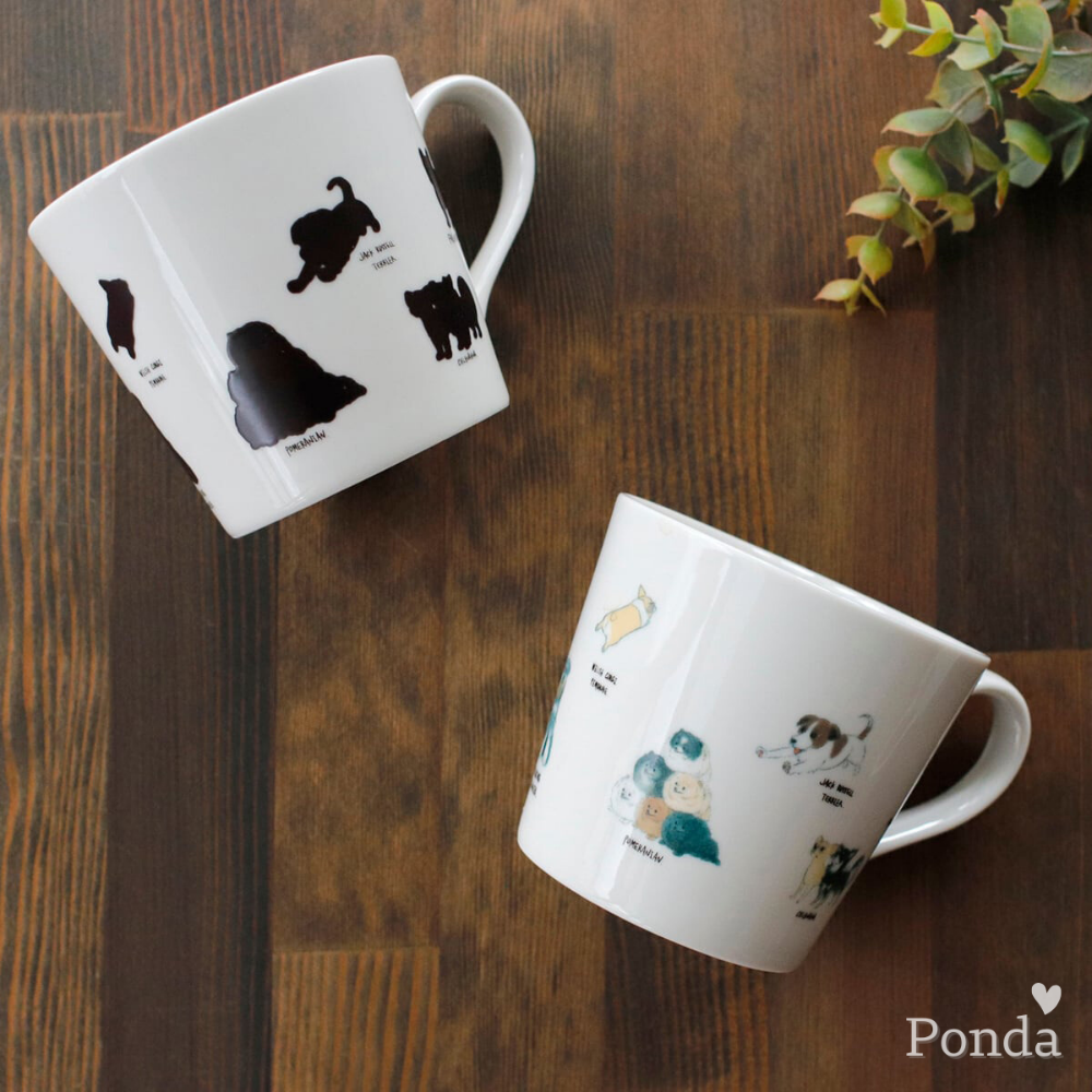 [現貨] 日本製 MARUMO TAKAGI 高木陶器 狗 溫感變色 馬克杯 美濃燒 杯子 茶杯 送禮 禮物 禮品-細節圖10