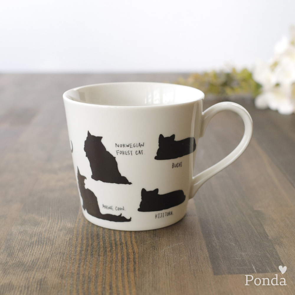 [現貨] 日本製 MARUMO TAKAGI 高木陶器 溫感變色馬克杯 多隻 貓咪 美濃燒 杯子 茶杯 送禮 禮物 禮品-細節圖9