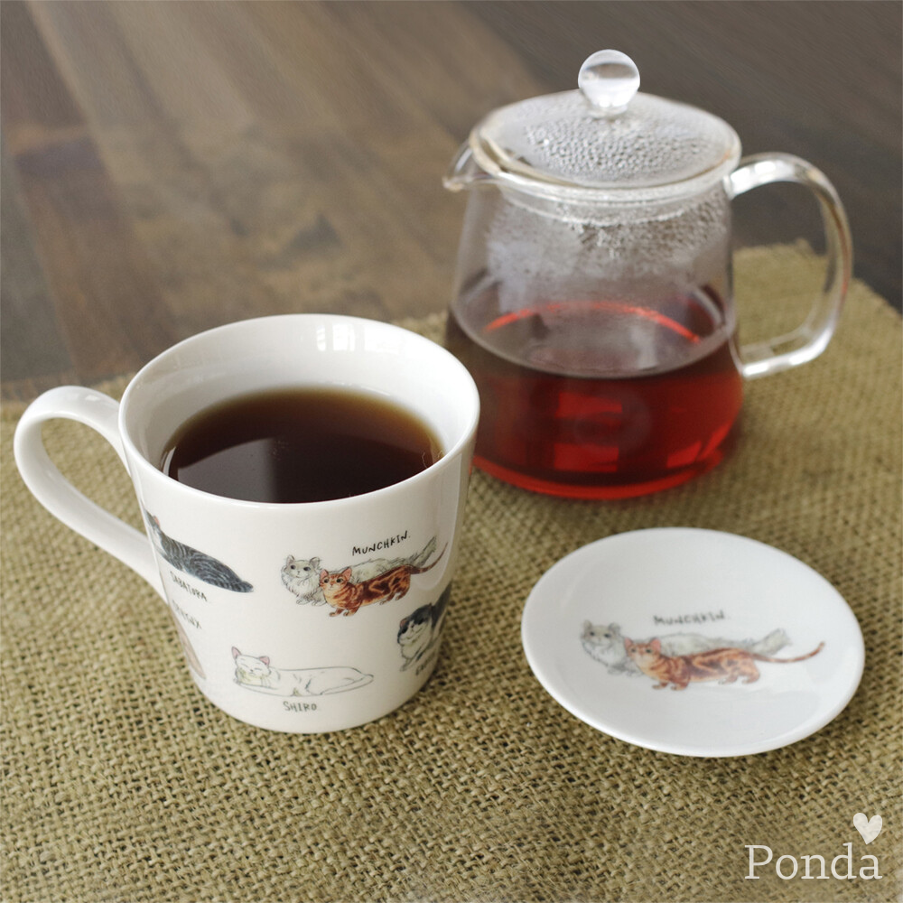 [現貨] 日本製 MARUMO TAKAGI 高木陶器 溫感變色馬克杯 多隻 貓咪 美濃燒 杯子 茶杯 送禮 禮物 禮品-細節圖4