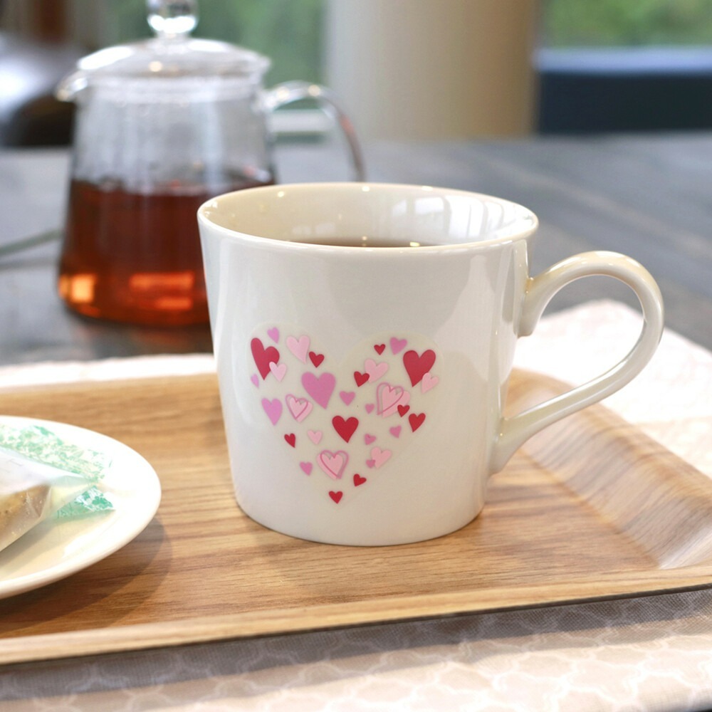 [現貨] Ponda 日本製 MARUMO TAKAGI 高木陶器 愛心 溫感變色馬克杯 美濃燒 送禮 禮物 禮品-細節圖3