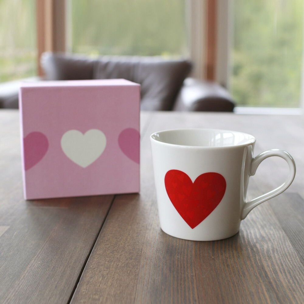 [現貨] Ponda 日本製 MARUMO TAKAGI 高木陶器 愛心 溫感變色馬克杯 美濃燒 送禮 禮物 禮品-細節圖4