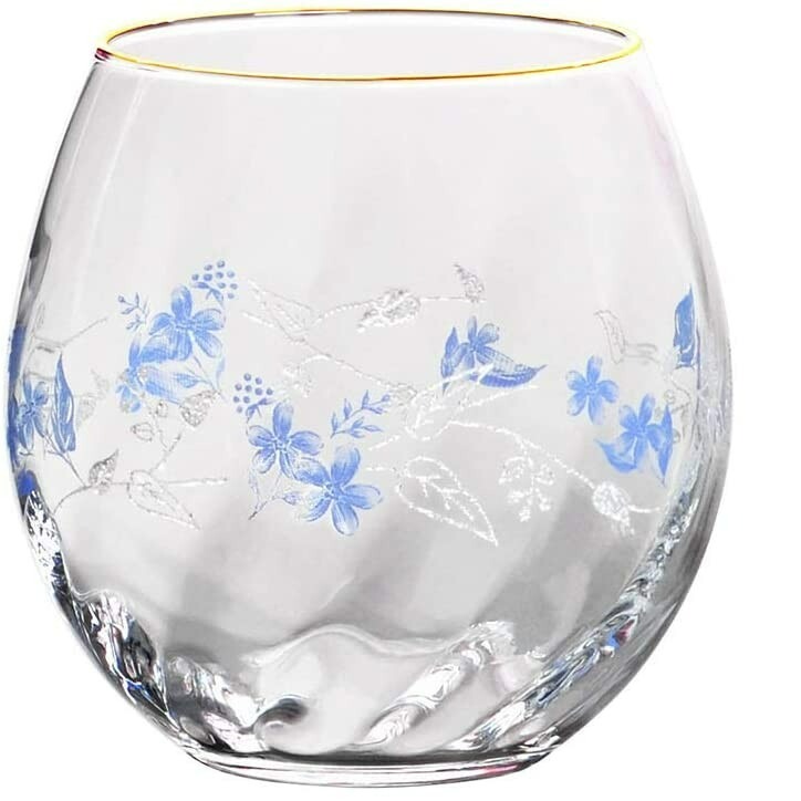 [現貨] Ponda 日本製 Toyo-Sasaki Glass 藍星 玫瑰 玻璃杯 2件組 杯子 送禮 禮物 禮品-細節圖2