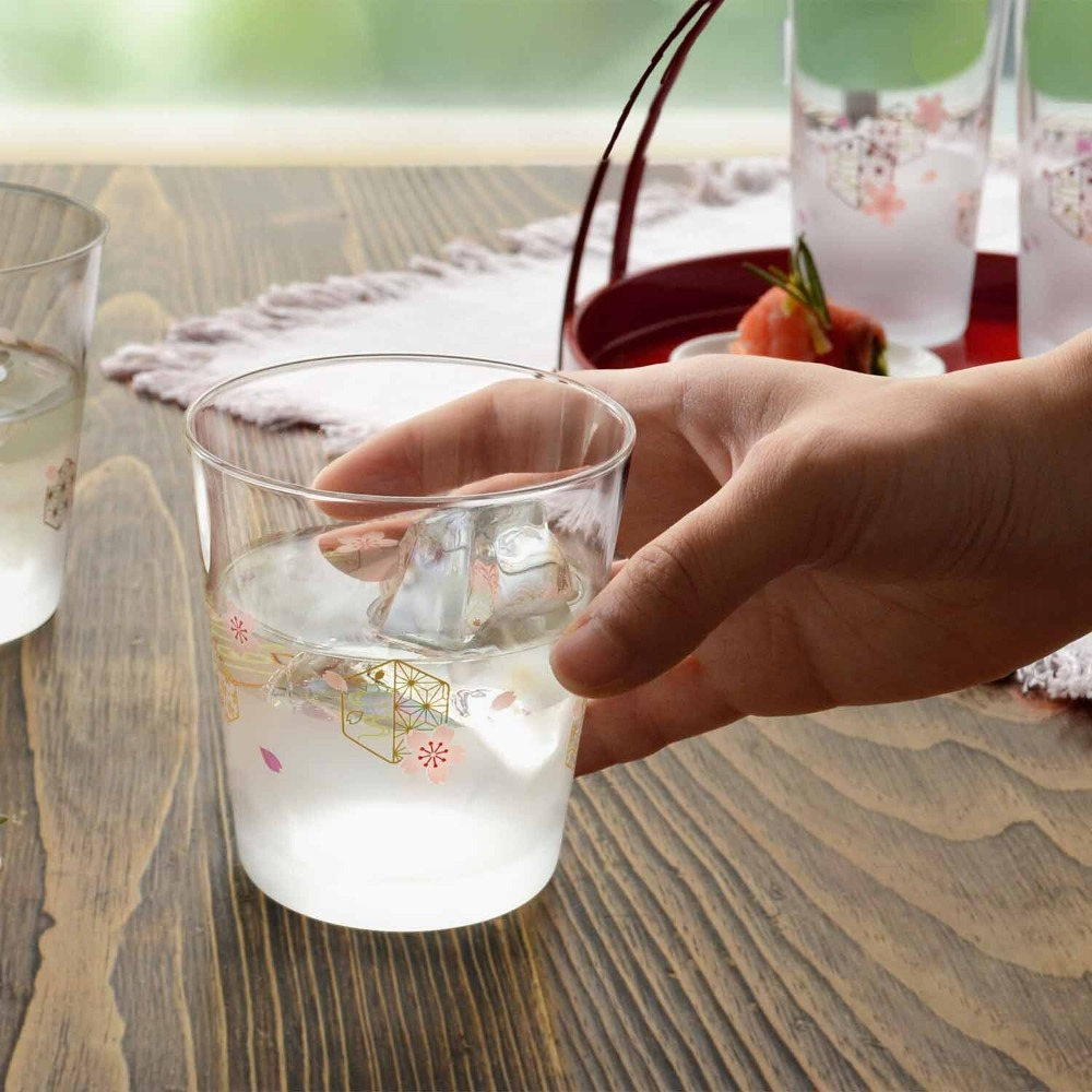 [現貨] Ponda 日本製 Toyo-Sasaki Glass 櫻花 和風 玻璃杯 對杯 杯子 送禮 禮物 禮品-細節圖4