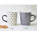 [現貨] Ponda 日本製 KAKUNI 水玉 圓點 千鳥紋 馬克杯 美濃燒 杯子 送禮 禮物 禮品-規格圖5