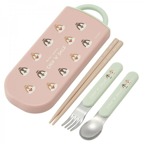 [現貨] Ponda 日本製 SKATER 奇奇蒂蒂 餐具組 筷子 湯匙 叉子 送禮 禮物 禮品