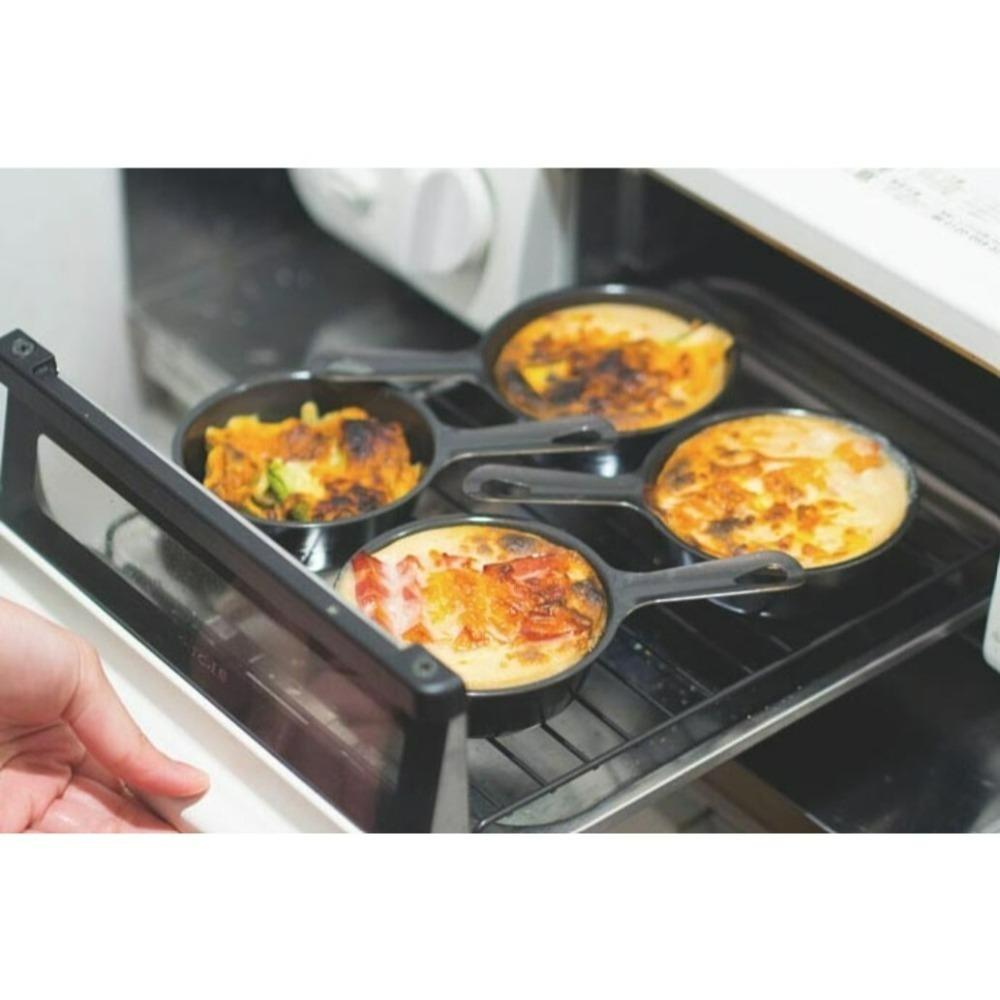 [現貨] Ponda 日本製 杉山金屬 小 烤鍋 烤盤 9cm 煎蛋 焗烤 蛋糕 料理 甜點-細節圖2