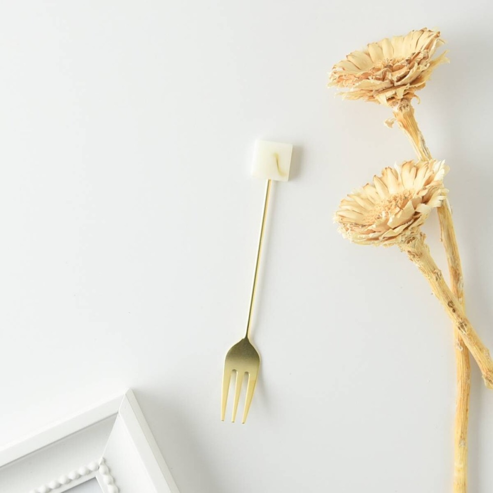 [現貨] Ponda 日本製 叉子 琥珀 質感 小叉子 餐具 送禮 禮物-細節圖4