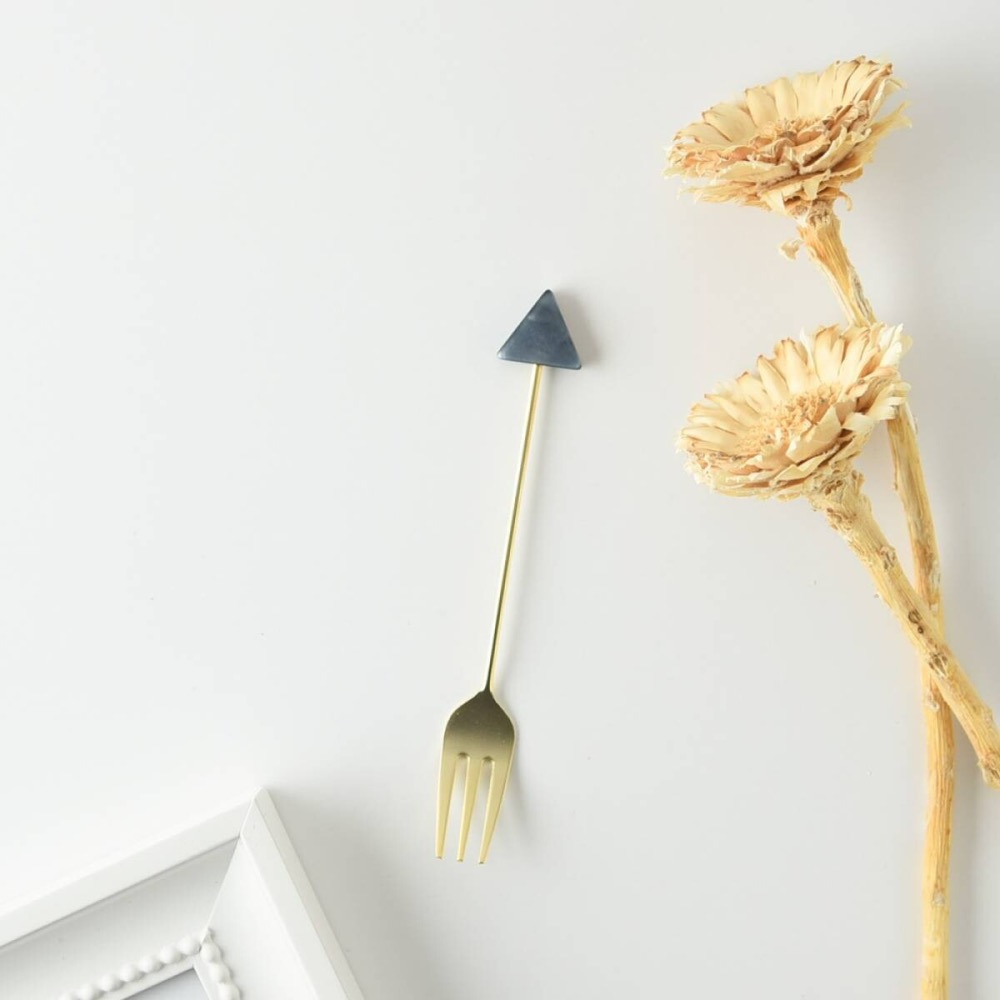 [現貨] Ponda 日本製 叉子 琥珀 質感 小叉子 餐具 送禮 禮物-細節圖6