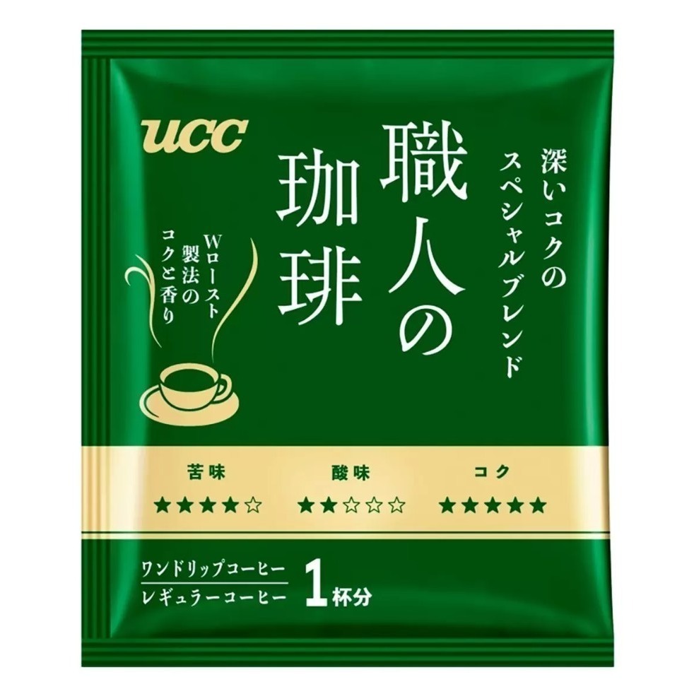 【⏰限時優惠～9/25】UCC 職人精選濾掛式咖啡 7公克 X 75入-細節圖3