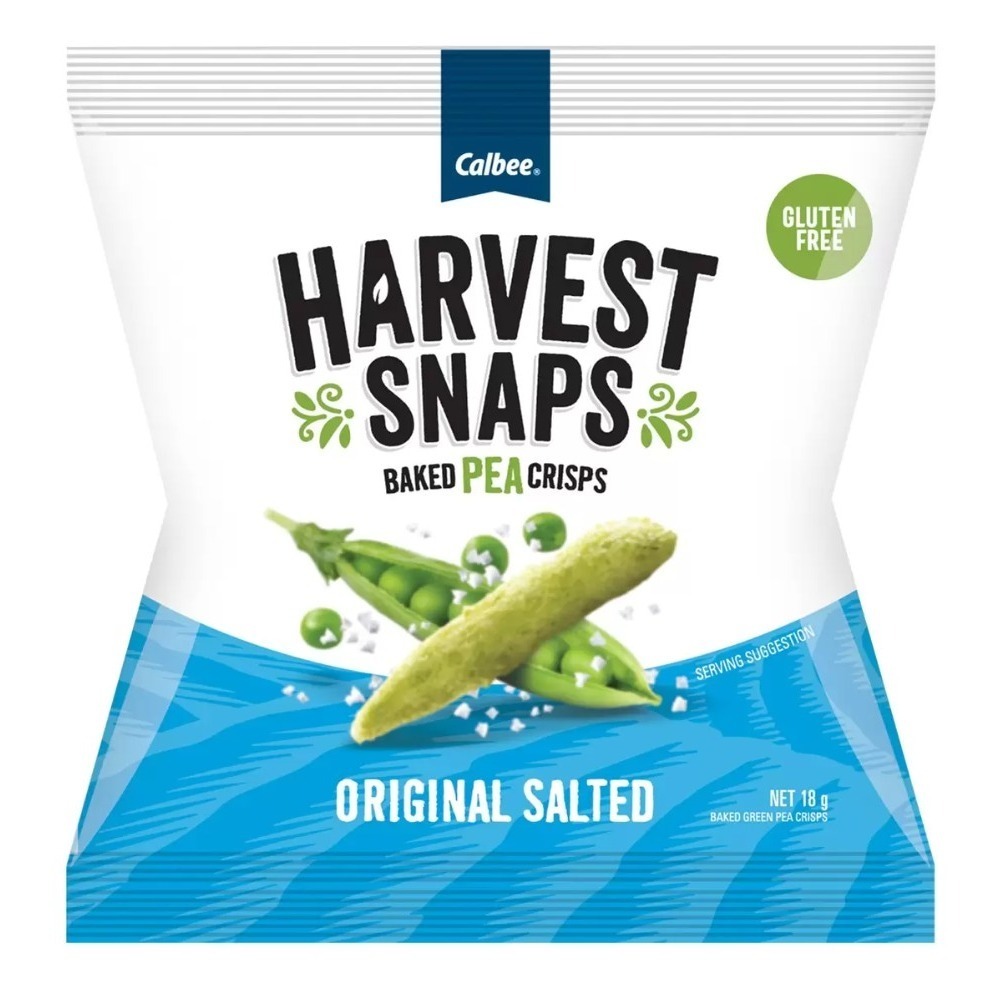 【好市多代購】Calbee Harvest Snaps 鹽味豌豆脆果 900公克 #145123-細節圖3