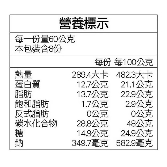 【好市多代購】大田海洋 鱈魚杏仁脆片 120公克 X 4入-細節圖5