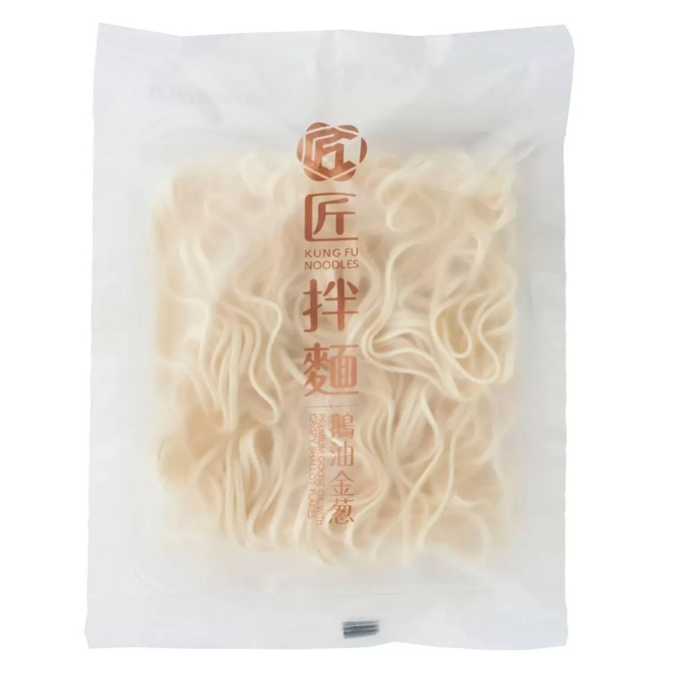 【好市多代購】匠拌麵 鵝油金蔥拌麵 125公克 X 10包 #136652-細節圖3