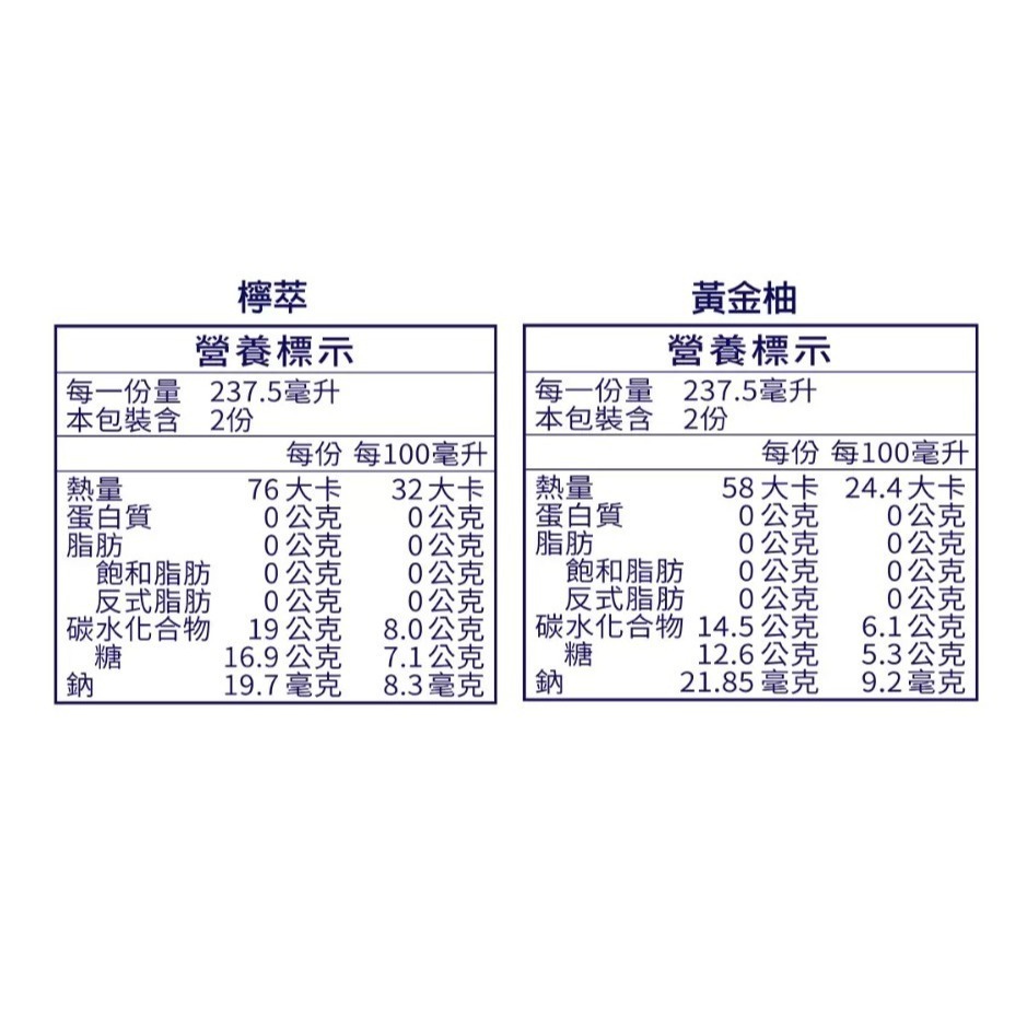 【限時優惠～7/31】一本 有機生康普茶綜合組 檸萃 & 黃金柚 475毫升 X 8入-細節圖2