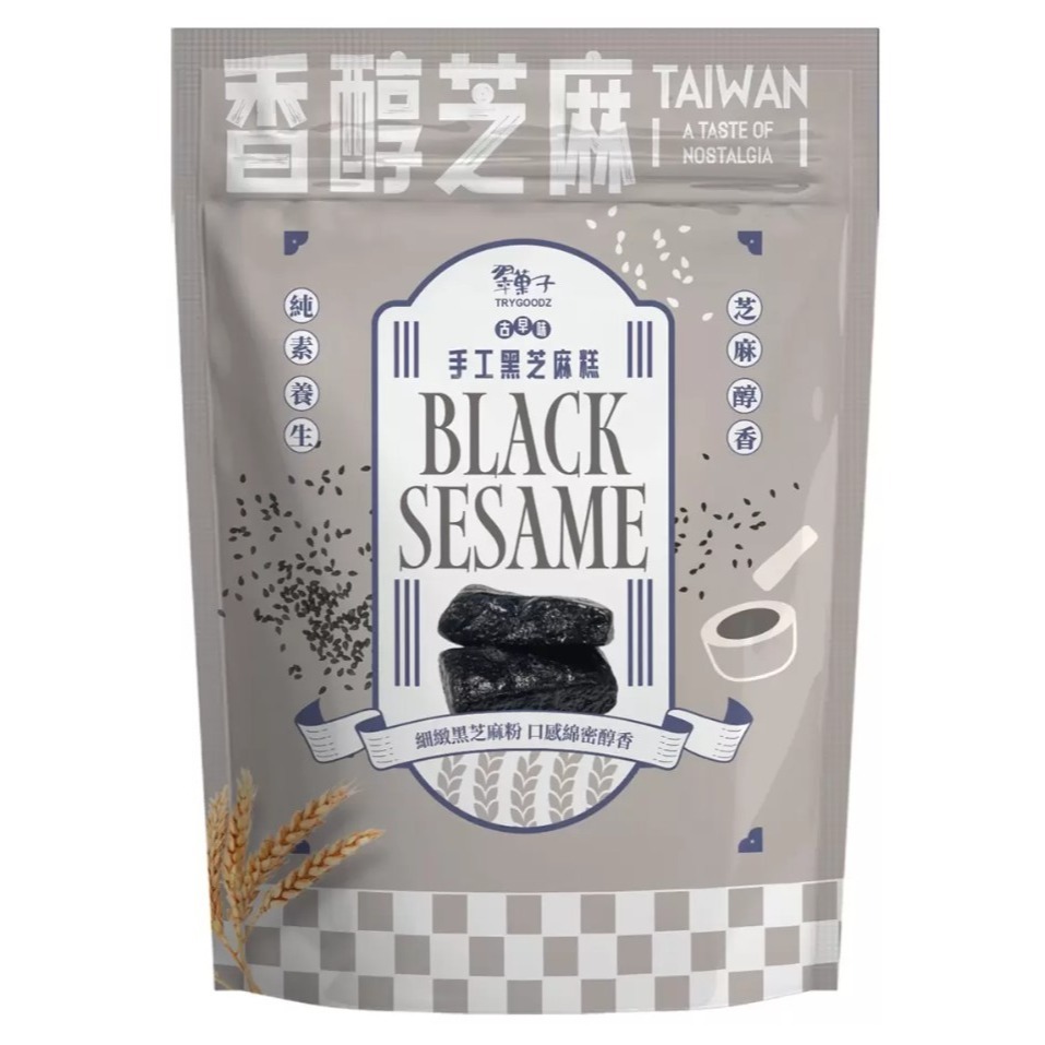 【好市多代購】翠果子 古早味手工黑芝麻糕 480公克 #888668-細節圖4