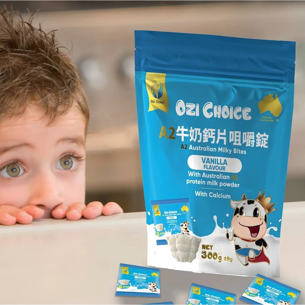 【⏰限時優惠～9/25】Ozi Choice A2牛奶鈣片咀嚼錠 288錠 #505050-細節圖4