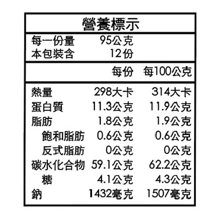 【好市多代購】阿舍食堂 客家板條 麻辣口味 95公克 X 12包 #1460194-細節圖2