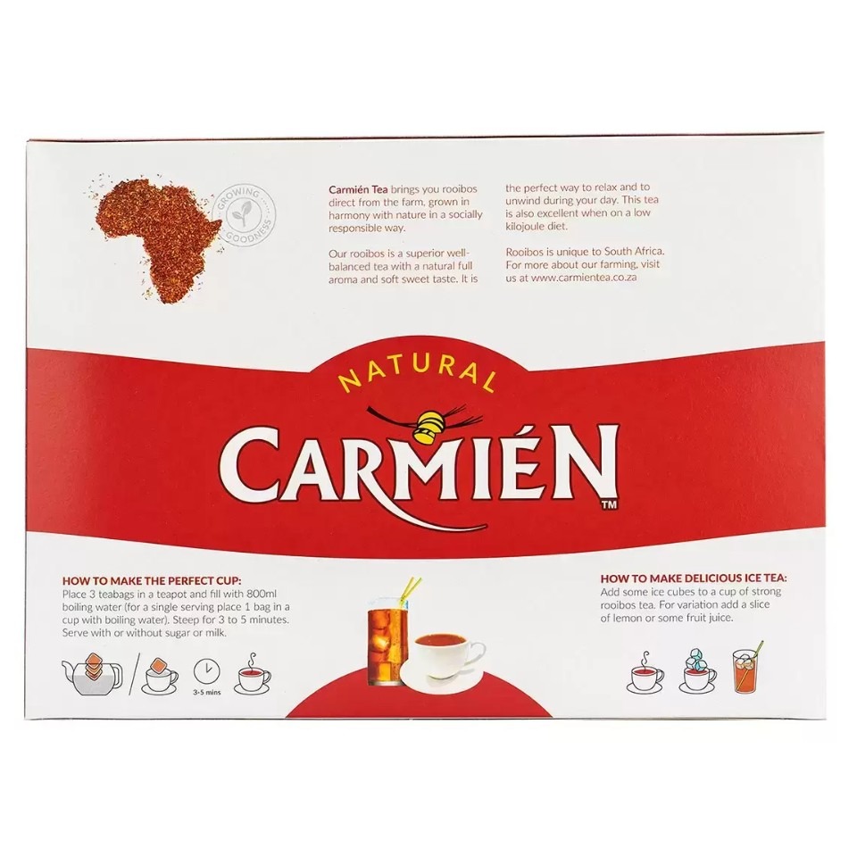 【好市多代購】Carmien 南非博士茶 2.5公克 X 160入 #604255-細節圖3