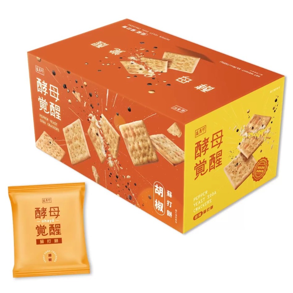 【好市多代購】盛香珍 酵母覺醒蘇打餅 1525公克 #343895-細節圖2
