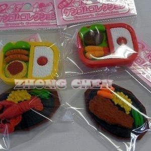 【中臣】日本IWAKO造型橡皮擦-便當&鐵板造型  (限量)-細節圖2