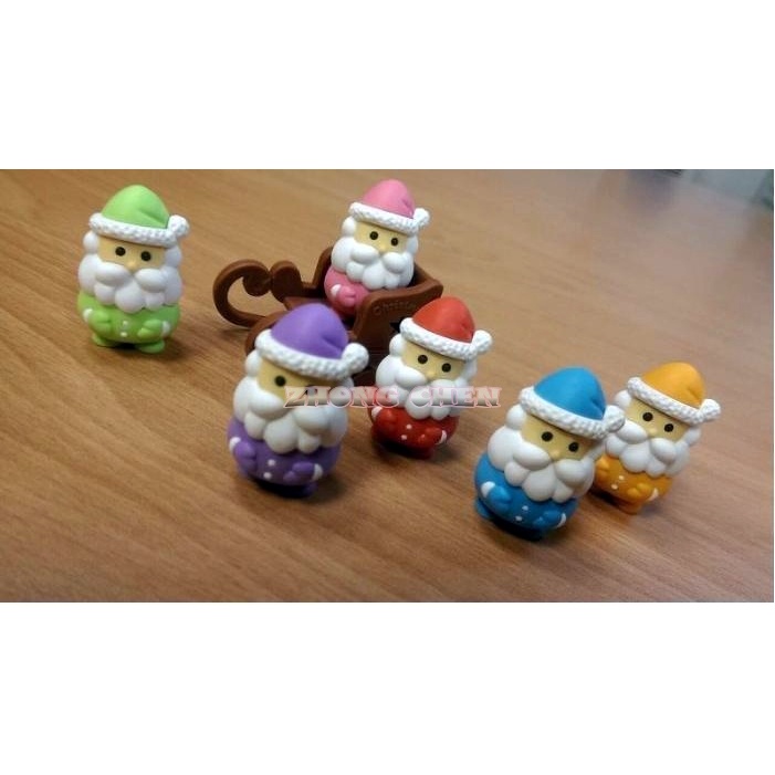 【中臣】日本IWAKO造型橡皮擦-聖誕老人系列 ER-SAN001-細節圖3