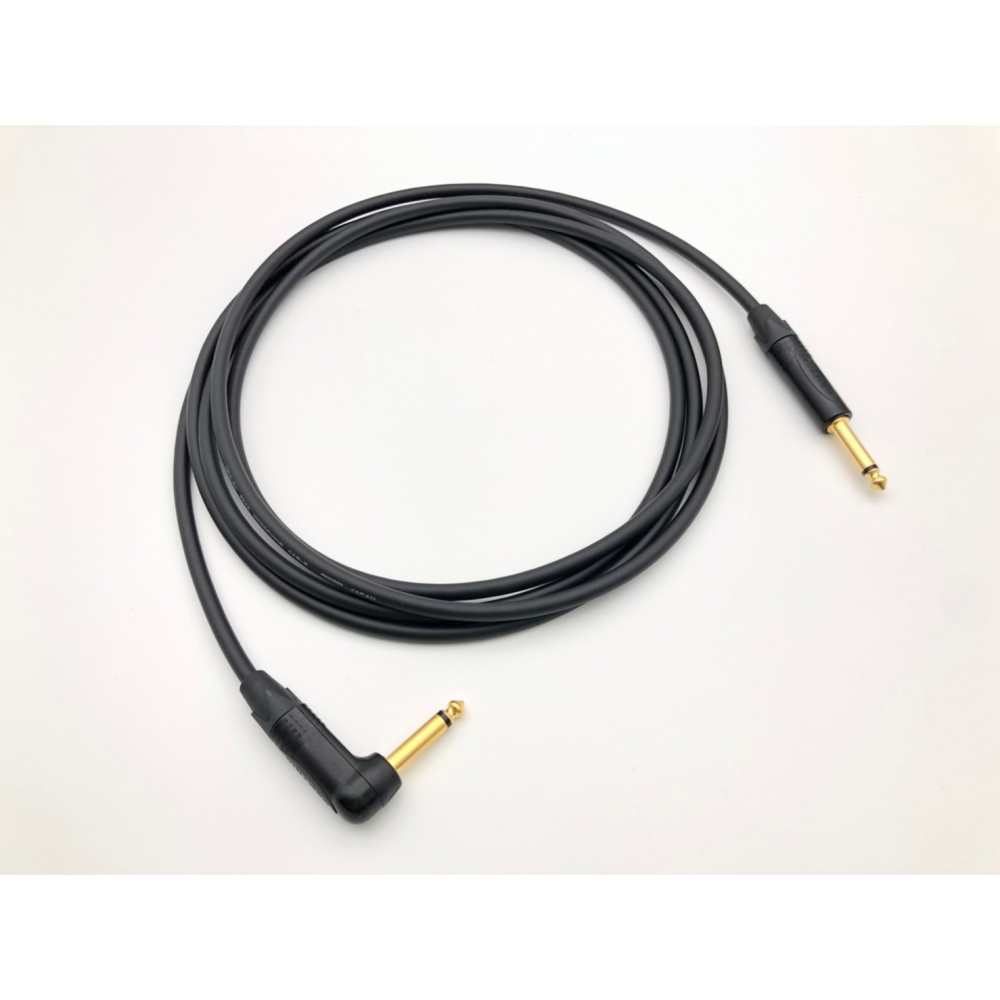 Neutrik 鍍金 直頭 L頭 + Mogami 2549 Guitar Cable 電吉他 電貝斯 導線-細節圖3