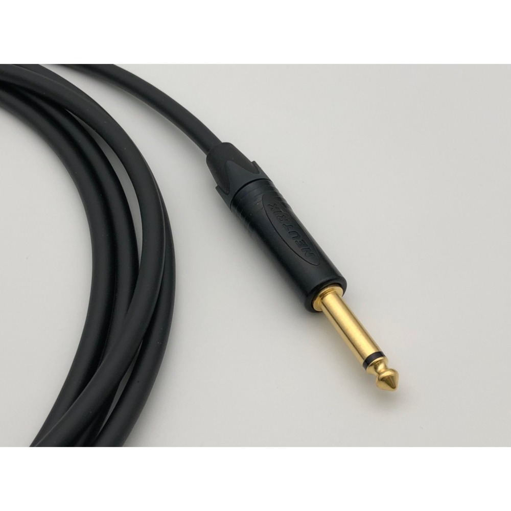 Neutrik 鍍金 直頭 L頭 + Mogami 2524 Guitar Cable 電吉他 電貝斯 導線-細節圖3