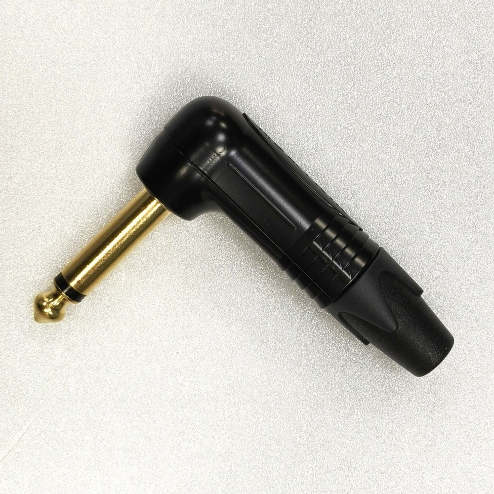NEUTRIK NP2RX-B 彎頭 6.3mm L頭 鍍金吉他導線插頭｜專業錄音室與舞台標準｜穩定耐用-細節圖4
