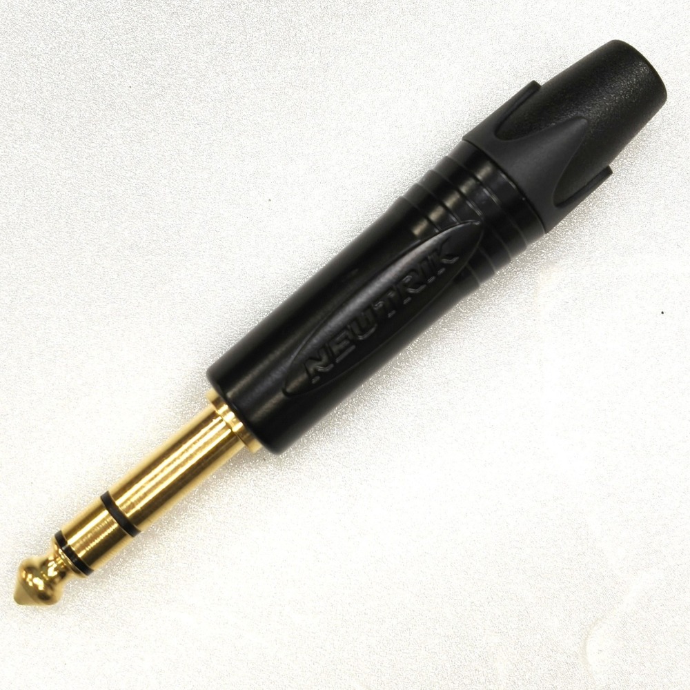NEUTRIK NP3X-B 6.3mm 直頭 TRS 立體聲 鍍金喇叭插頭｜專業錄音室與舞台標準｜高穩定耐用-細節圖4