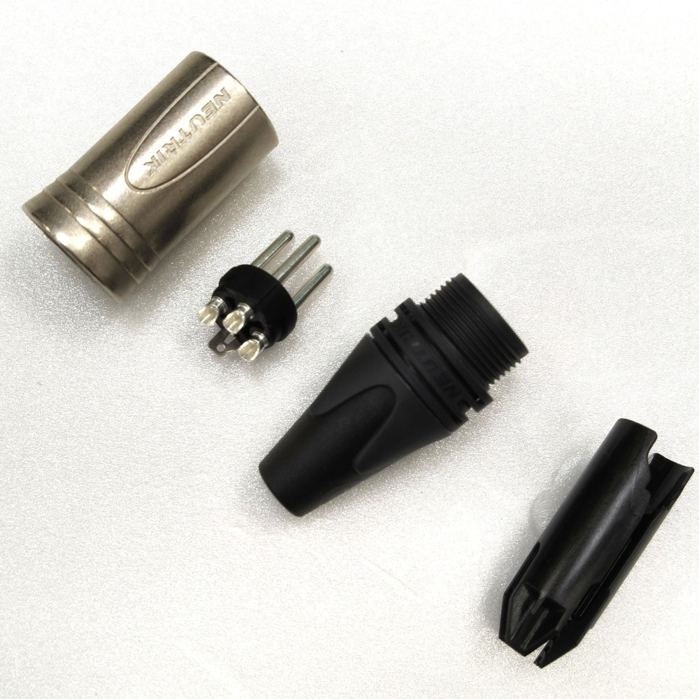 NEUTRIK NC3MXX XLR 卡農頭 3P 公頭 插頭｜專業錄音室與舞台標準｜穩定耐用抗干擾-細節圖3