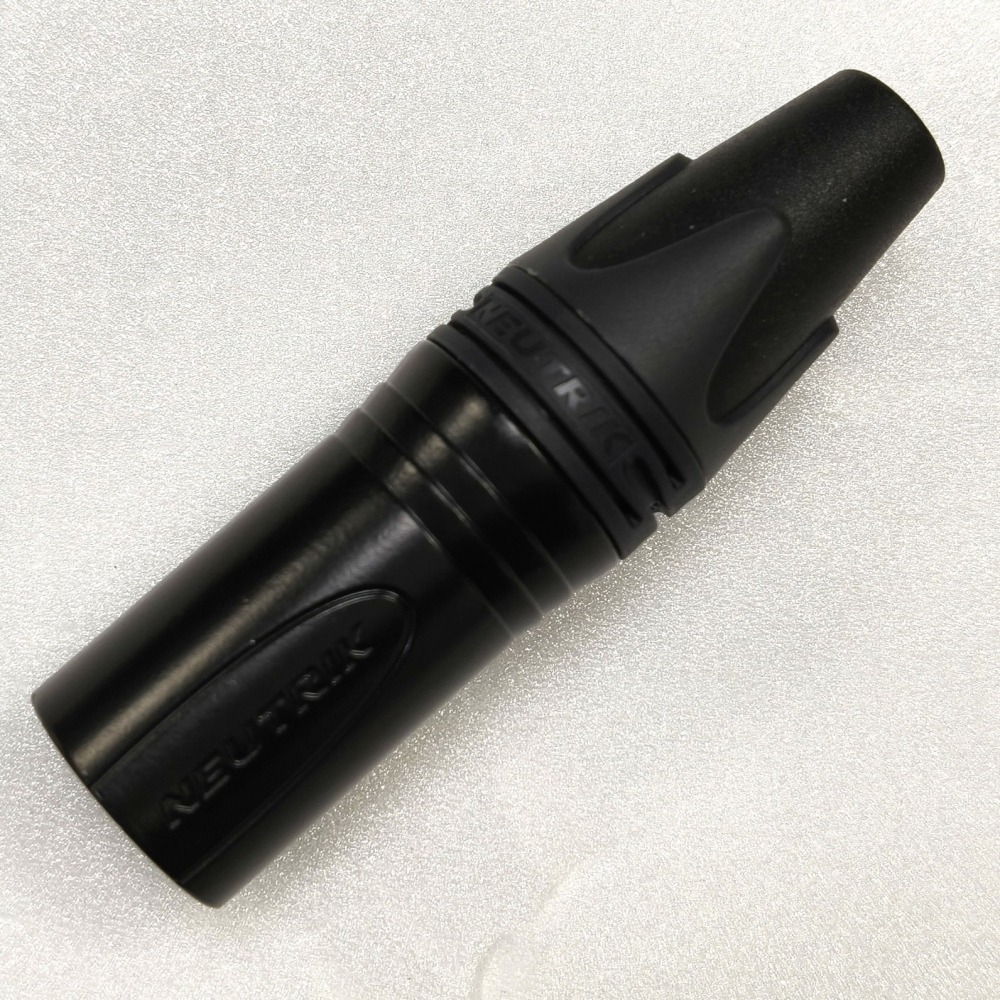 NEUTRIK NC3MXX-B XLR 鍍金卡農頭 3P 公頭 插頭｜專業錄音室與舞台標準｜高穩定抗干擾-細節圖3